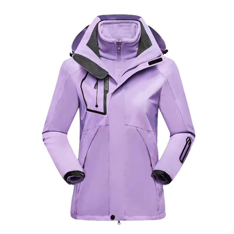 New Winter Ski Suit Women Warm Windproof Waterproof Ski Jacket Ski Pants Female Outdoor Sports Snow Coat Trousers Snowboard Wear