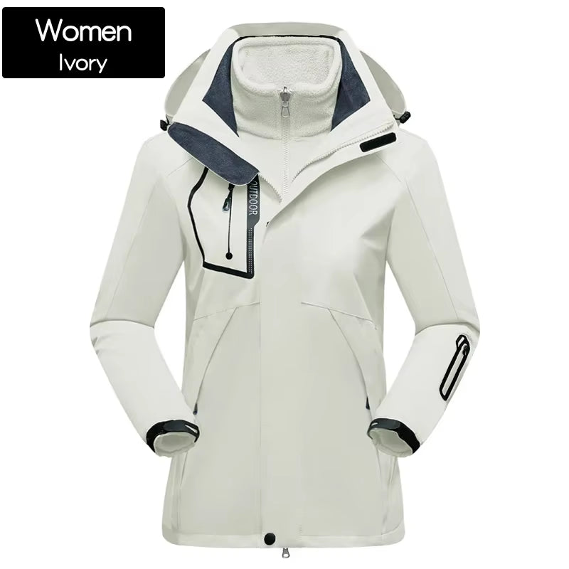 New Winter Ski Suit Women Warm Windproof Waterproof Ski Jacket Ski Pants Female Outdoor Sports Snow Coat Trousers Snowboard Wear